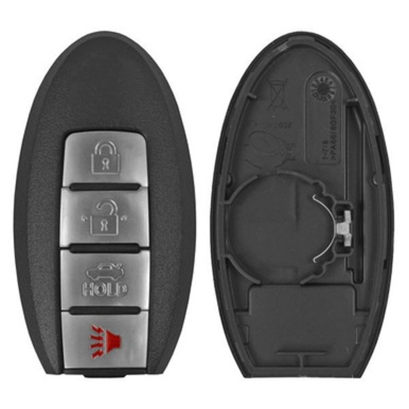 Nissan 4 Button Smart Key Case