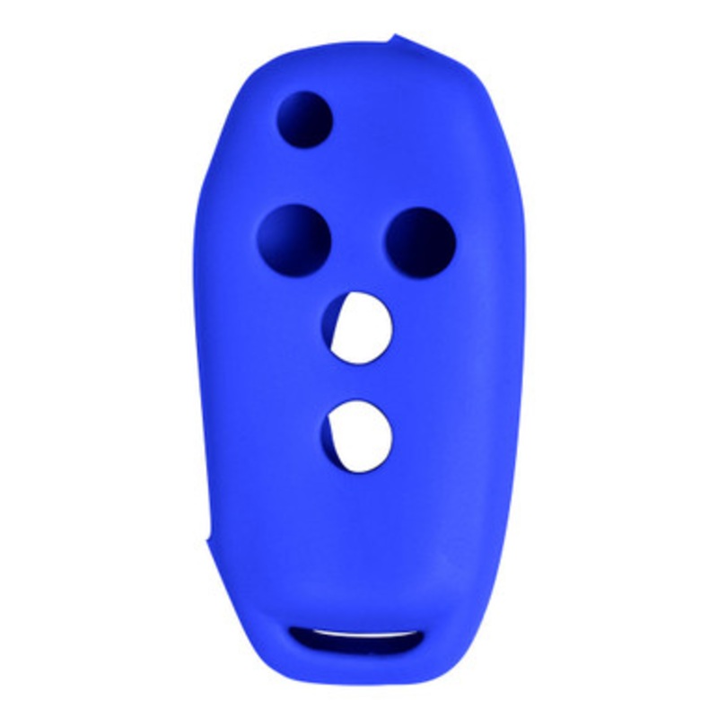 Replacement Silicone Jacket Keyless Remote Cover FRDB94 for Ford 4 Button Flip Key FCC ID: N5FA08TAA – Blue