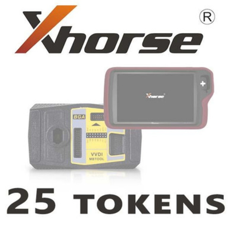 Xhorse 25 Tokens for VVDI MB Tool / Key Tool Plus Password Calculation ($30 each)
