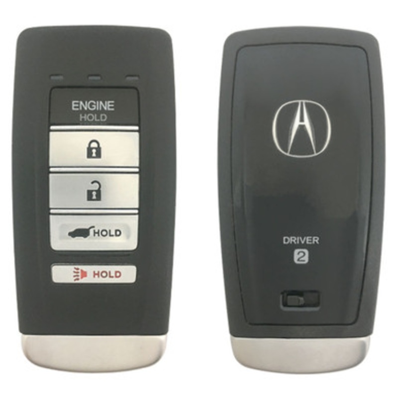 Acura 5 Button Driver 2 Smart Key KR537924100, 72147-TZ6-A61, 902 MHz – Refurbished, Grade A