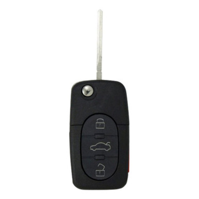 Audi 8Z0837231F MYT820837231 Remote Flip Key Fob – Refurbished Recase 182447