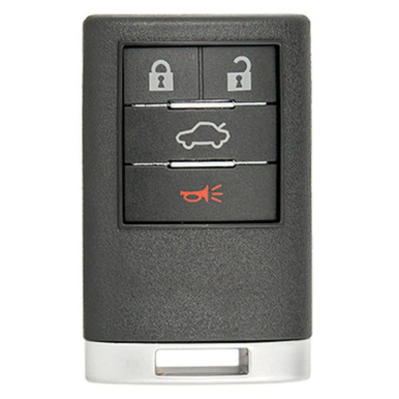 Cadillac 4-Button Remote Driver 1 OUC6000066 OUC6000223 22889449 – Refurbished Recase