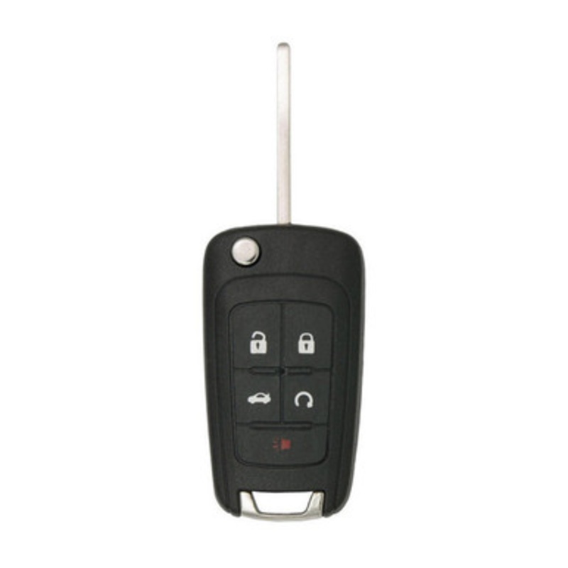 GM 5 Button Remote Head Key HU100 (V0001-Z6000) – Refurbished, Grade A