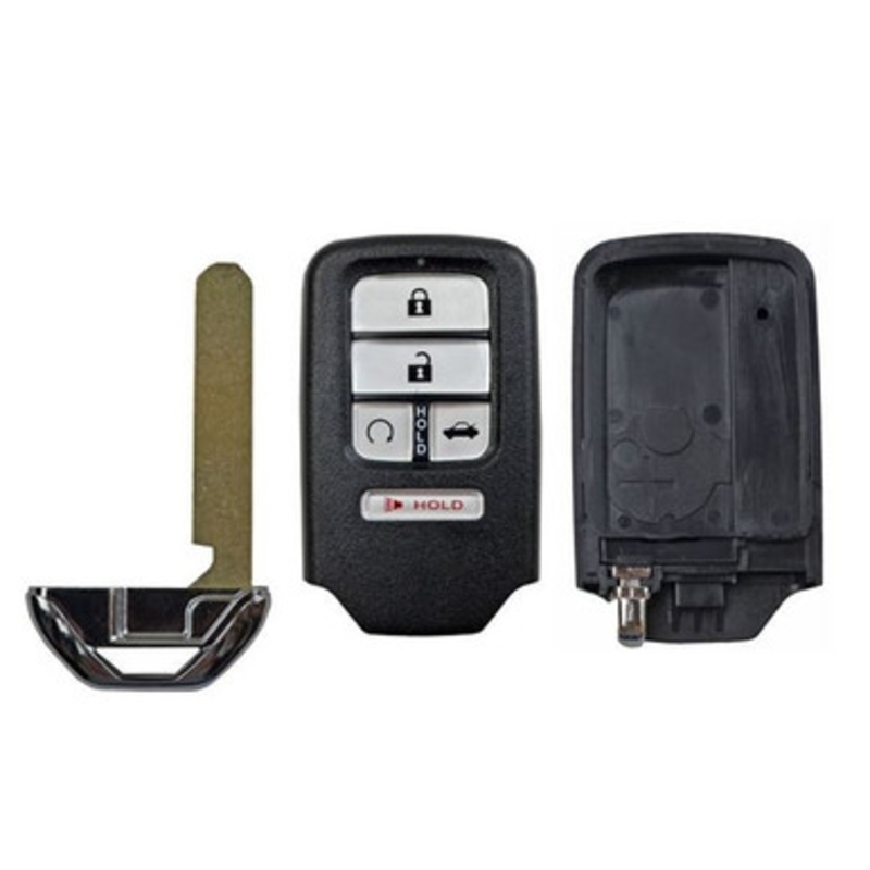 Honda 5 Button Smart Key Case 164197