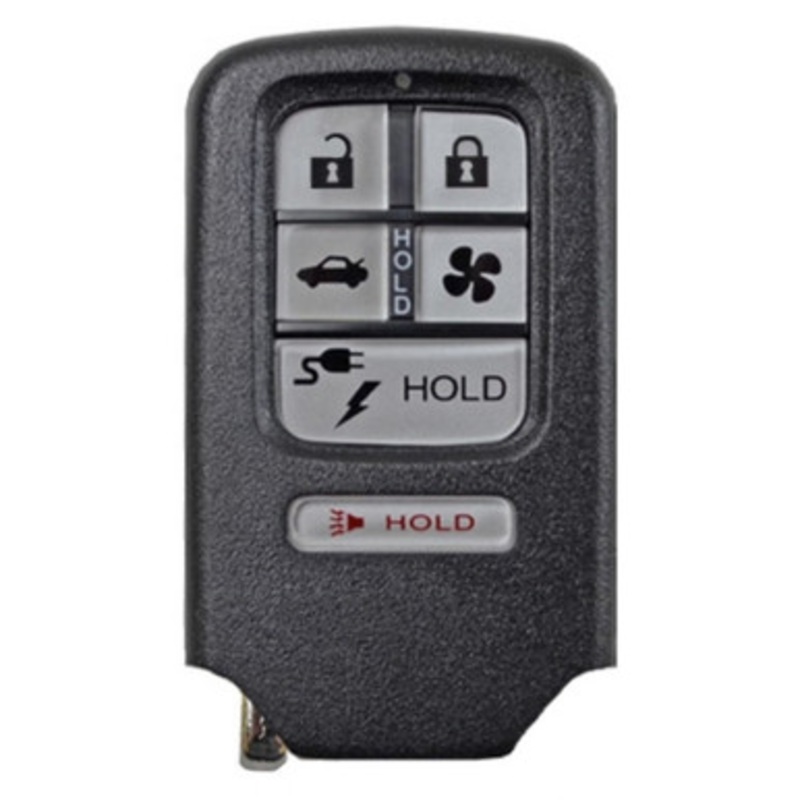 Honda 6 Button Driver 1 Smart Key KR5V2X (V42), 72147-TRW-A11, 433 MHz – Refurbished, Recase