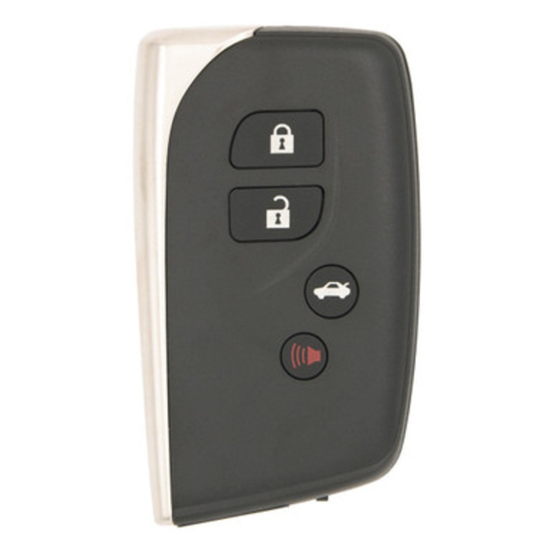 Keyless2Go 4 Button Proximity Smart Key Replacement for Lexus HYQ14ACX / GNE 5290 / 89904-50N10 / 89904-50K80 – 1-PACK