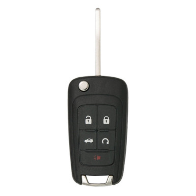 Keyless2Go Buick, Chevrolet 5 Button Proximity Flip Key P409MK74946931, OHT05918179, 315 MHz – Premium Aftermarket