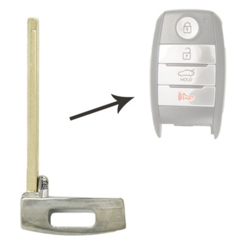 Kia Emergency Insert Key Blade 81996-A7020, HY15 – Aftermarket