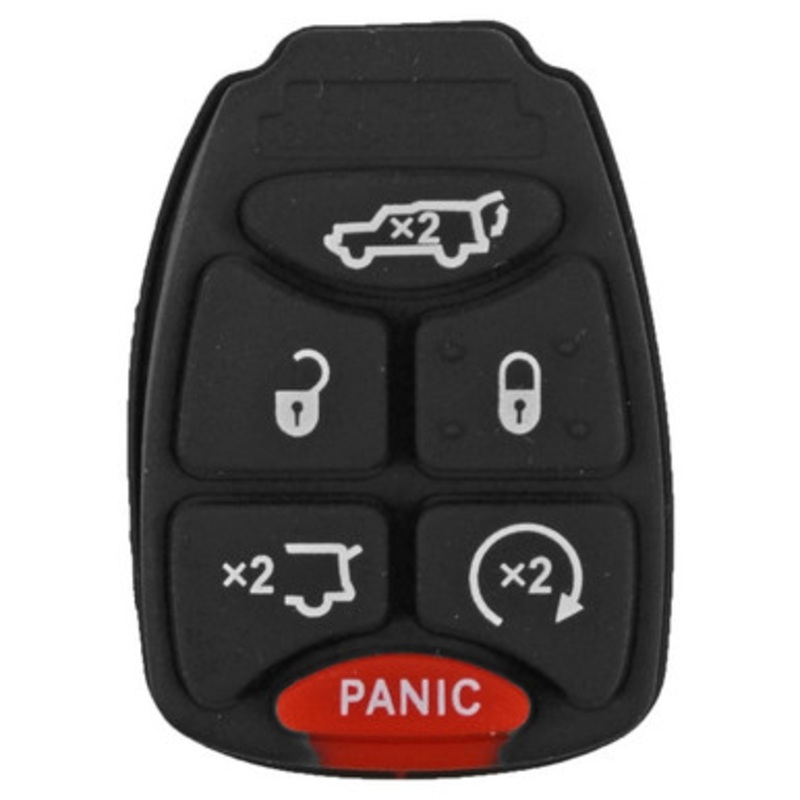 Mopar OHT692427AA/M3N5WY72XX Replacement 6 Button Pad with Hatch & Glass Release
