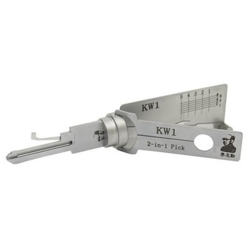 Original Lishi 2-in-1 Tool Kwikset KW1 Series – Anti-Glare