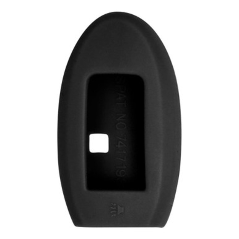 Replacement Silicone Jacket Keyless Remote Cover NSSNF66 for Nissan 5 Button Proximity Smart Key FCC ID: KR5S180144014 – Black