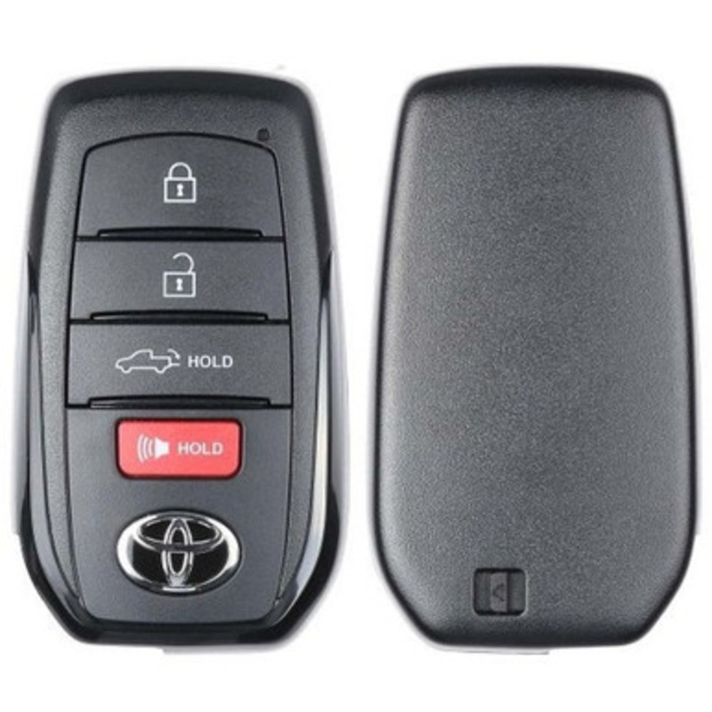 Toyota 4 Button Proximity Smart Key HYQ14FBX, 8990H-0C012, 315 MHz – New OEM