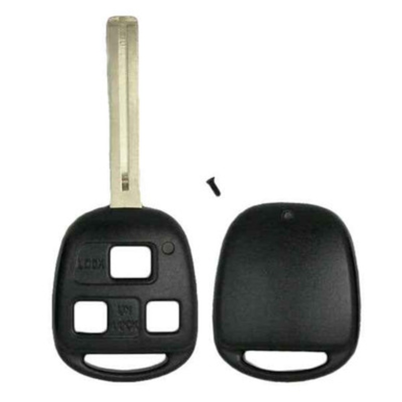 3 Button Remote Head Key Shell for Lexus – Long Blade