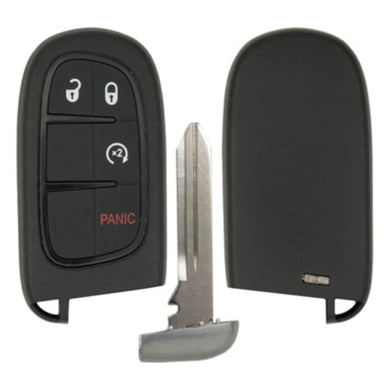 4 Button Shell For Ram / Jeep Smart Proximity Remote Key GQ4-54T