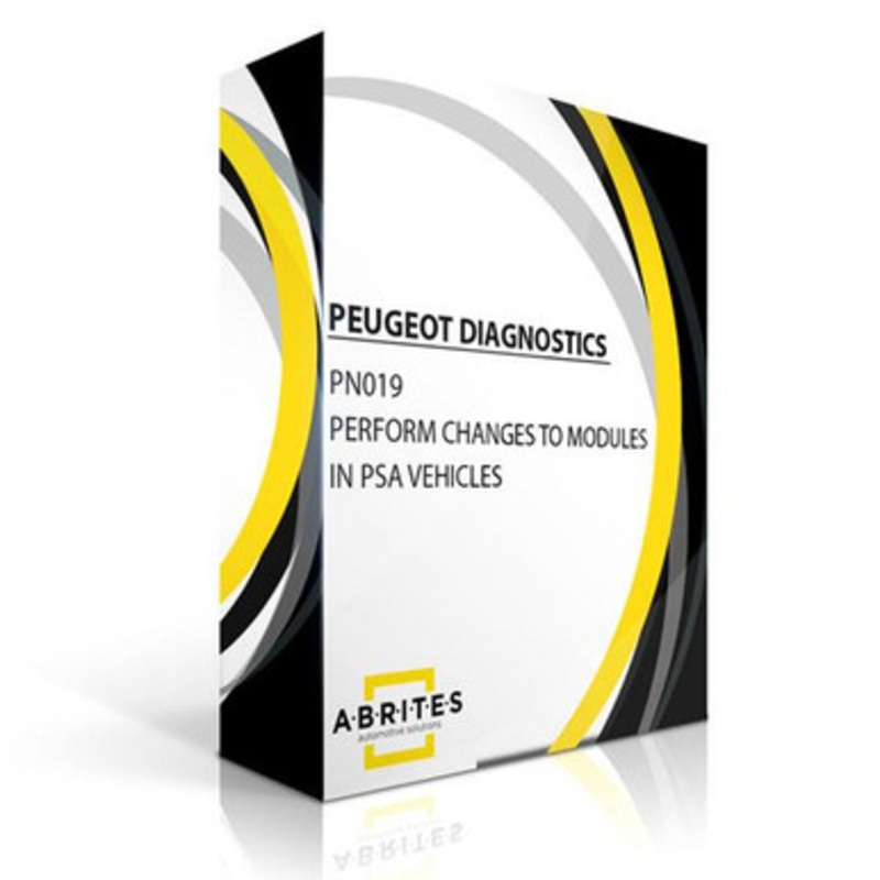 ABRITES PN019 Advanced Coding Configuration – Software