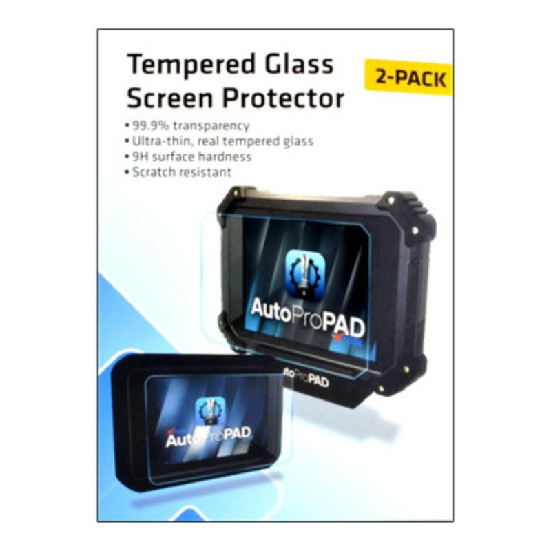 AutoProPAD LITE Tempered Glass Screen Protector – 2 PACK