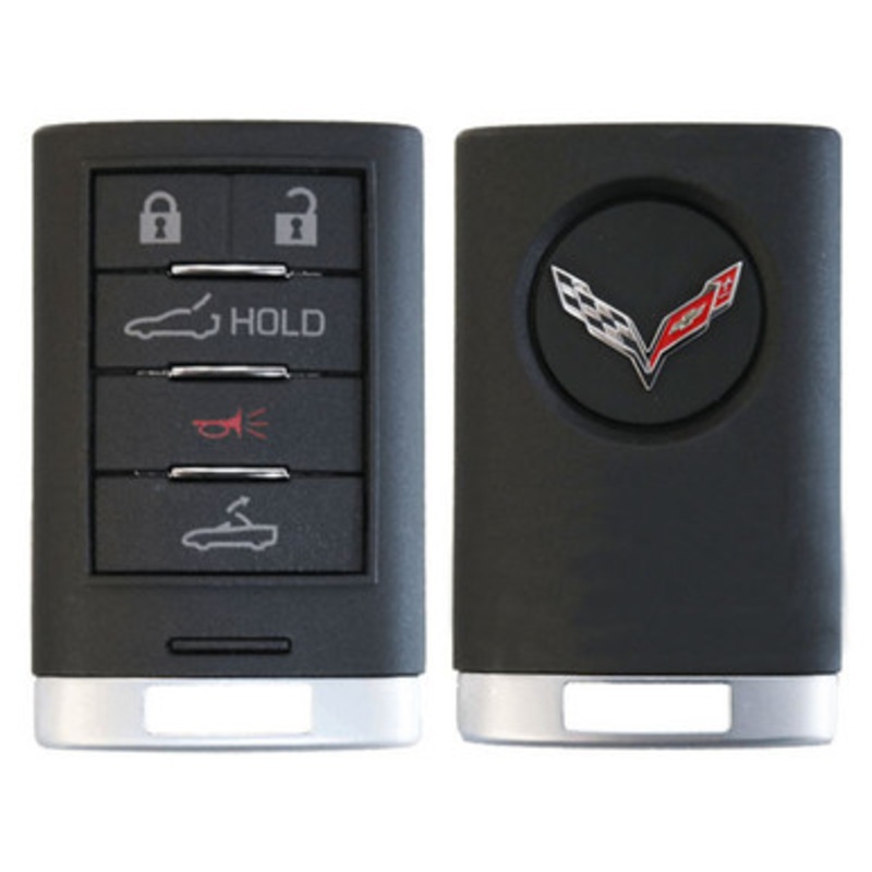 Chevrolet Corvette 5-Button Smart Key G09C04EEC4P 22816265 433 MHz, Refurbished Grade A