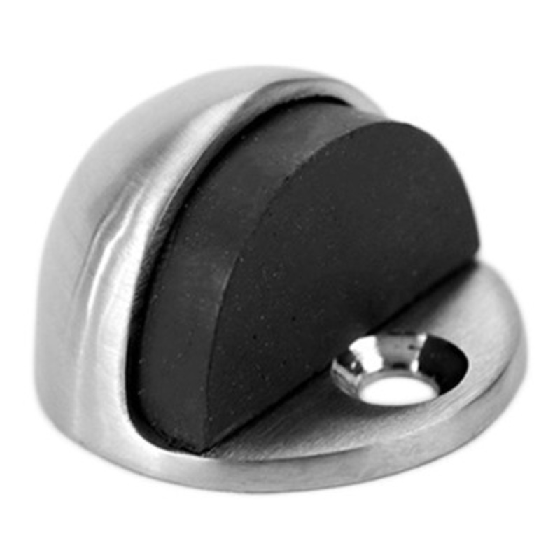 DON-JO Low Dome Floor Stop 1440 Satin Chrome US26D