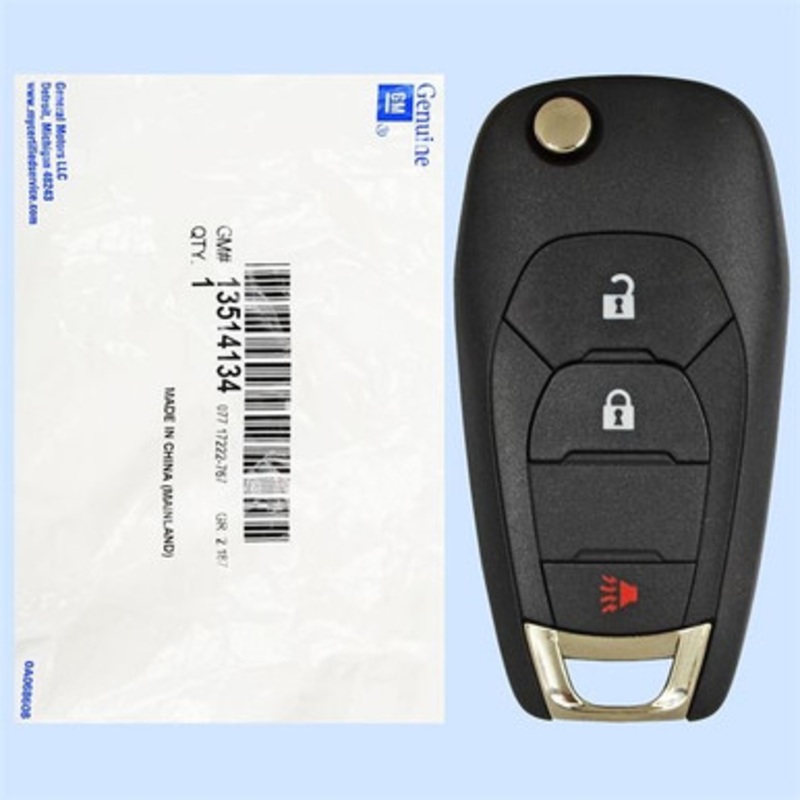GM 3 Button Remote Head Key LXP-T004 – New OEM