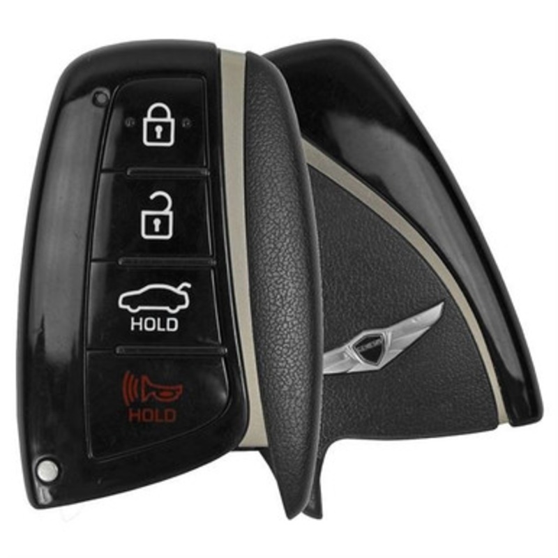 Hyundai Genesis 4 Button Smart Key SY5DHFNA433, 95440-B1200BLH, 433 MHz – Refurbished, Grade A