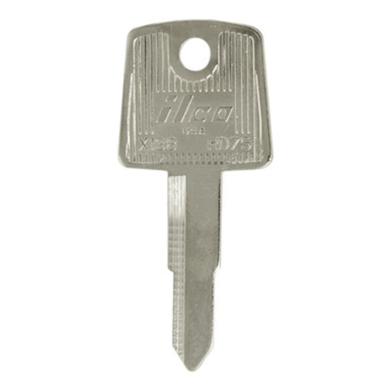 ILCO AF00006552 HD75 Motorcycle Mechanical Key, Pack of 10