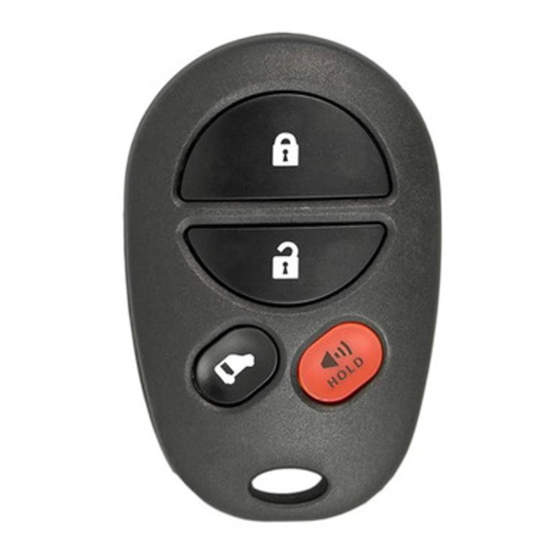 Keyless2Go Toyota 4-Button Remote GQ43VT20T 89742-08100