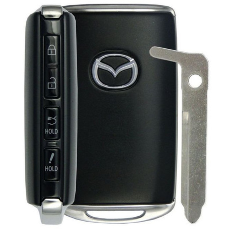 Mazda 4 Button Smart Key WAZSKE13D03, GDYL-67-5DY, 315 MHz – New, OEM