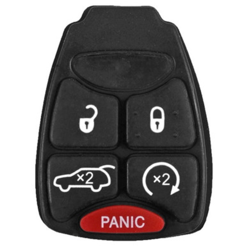 Mopar OHT692427AA/M3N5WY72XX Replacement 5 Button Pad with Hatch
