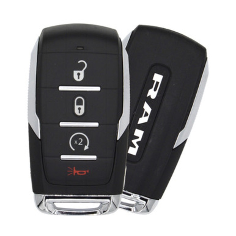 RAM 4 Button Smart Key OHT-4882056, 68442907AB, 433 MHz – Refurbished, Grade A