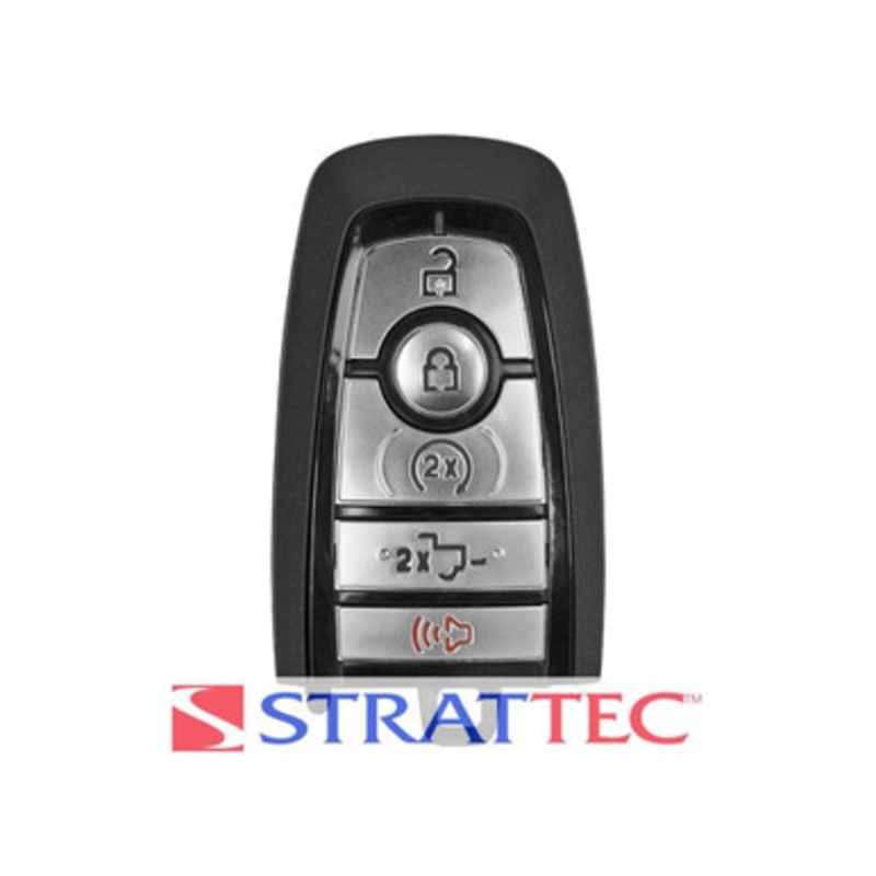 STRATTEC Ford Logo (5929503) 164-R8166 5-Button Smart Key for Ford (902 MHZ) – 2 Way