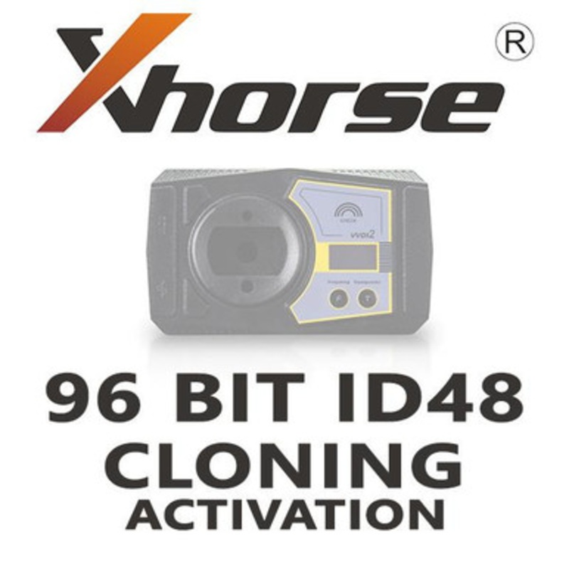 Xhorse – VV-04 – Copy 48 Transponder (96 bit) Function Authorization Software ) For Key Tool Max / Key Tool Plus / VVDI 2 – ( machine sold separately )