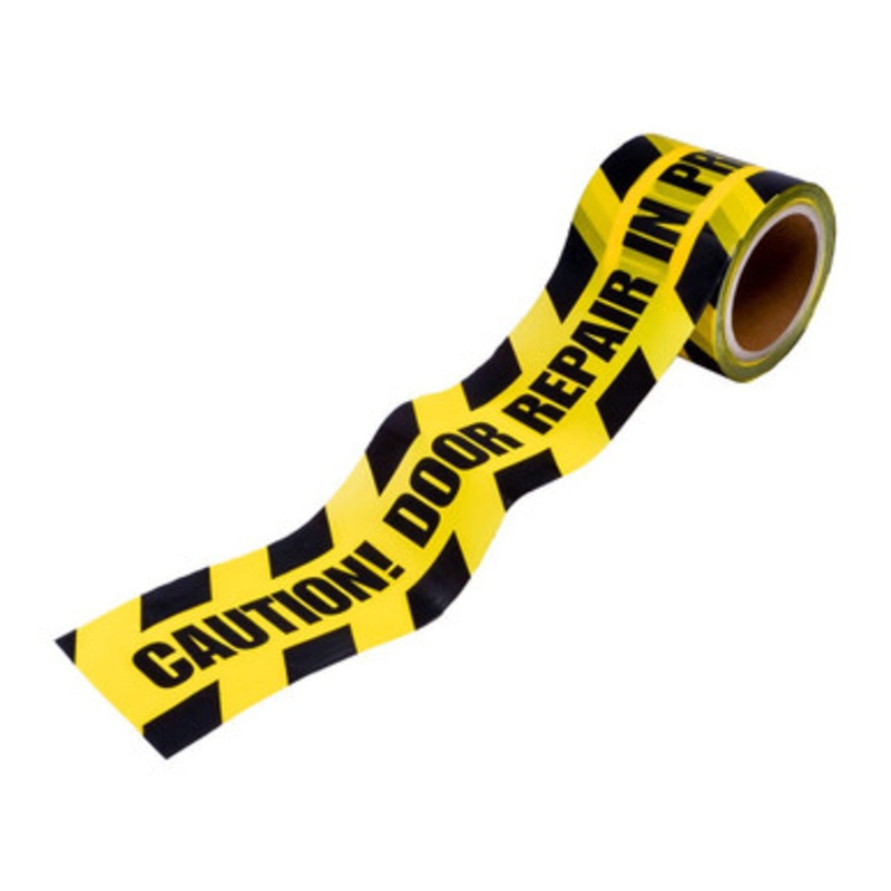 ACT Locksmith Caution Tape – Door Repair In Progress
