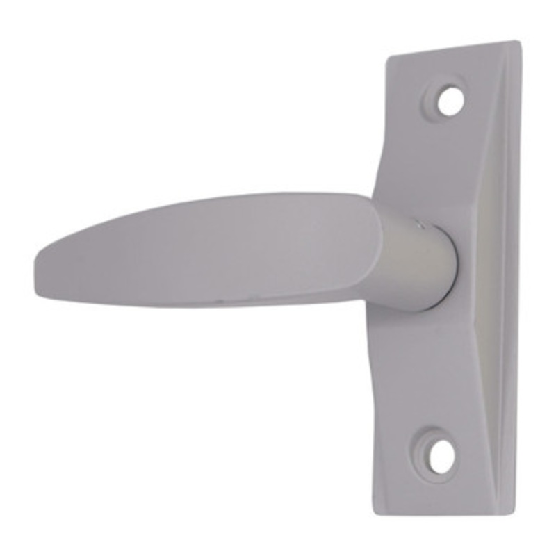 Adams Rite 4560 Lever Handle For 4300, 4500, 4900 Series Deadlatches – LH or LHR – 1-3/4 to 2 Inch – Clear Anodized