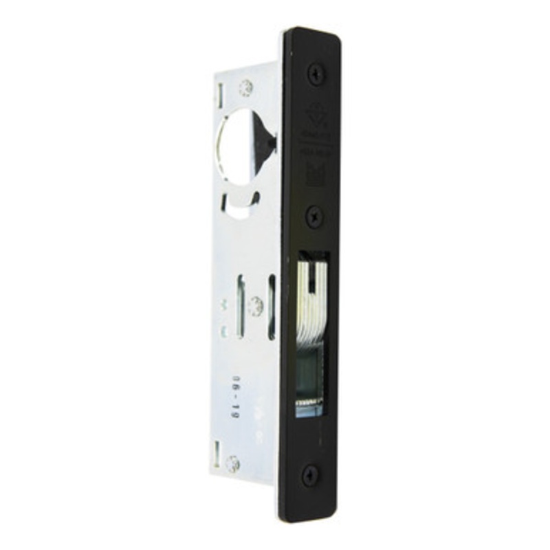 Adams Rite MS1850S Series MS Deadlock, Flat Faceplate, 1-1/8 Backset, Hookbolt, Non-Handed – Dark Bronze