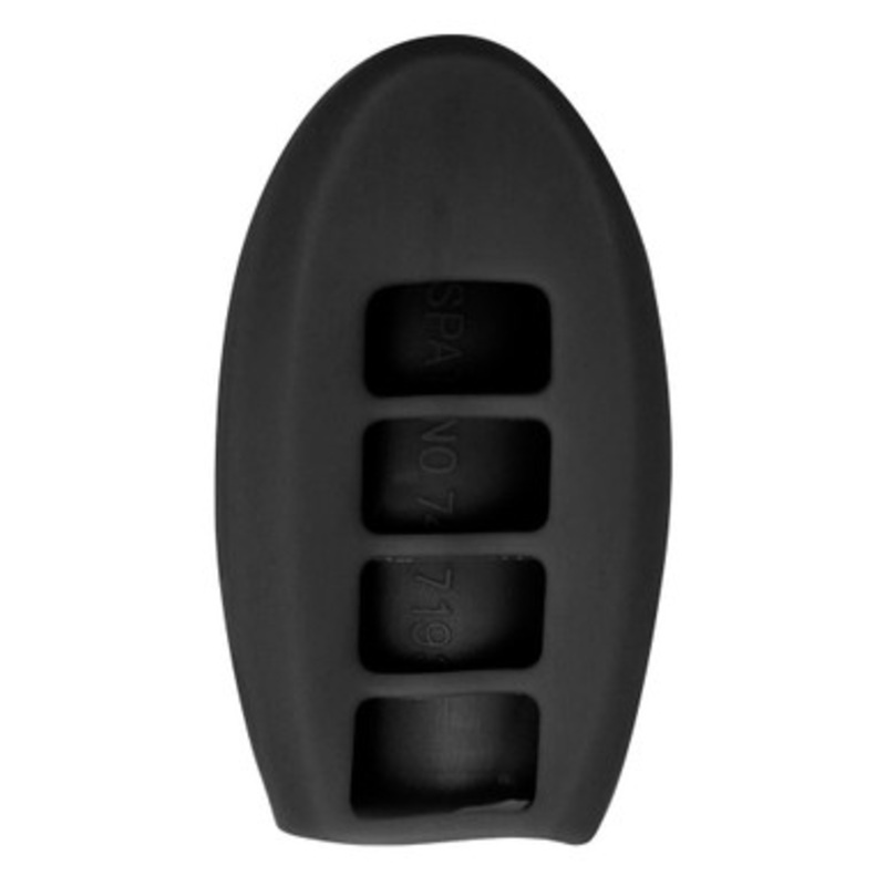 Replacement Silicone Jacket Keyless Remote Cover for Nissan Smart Keys – Black