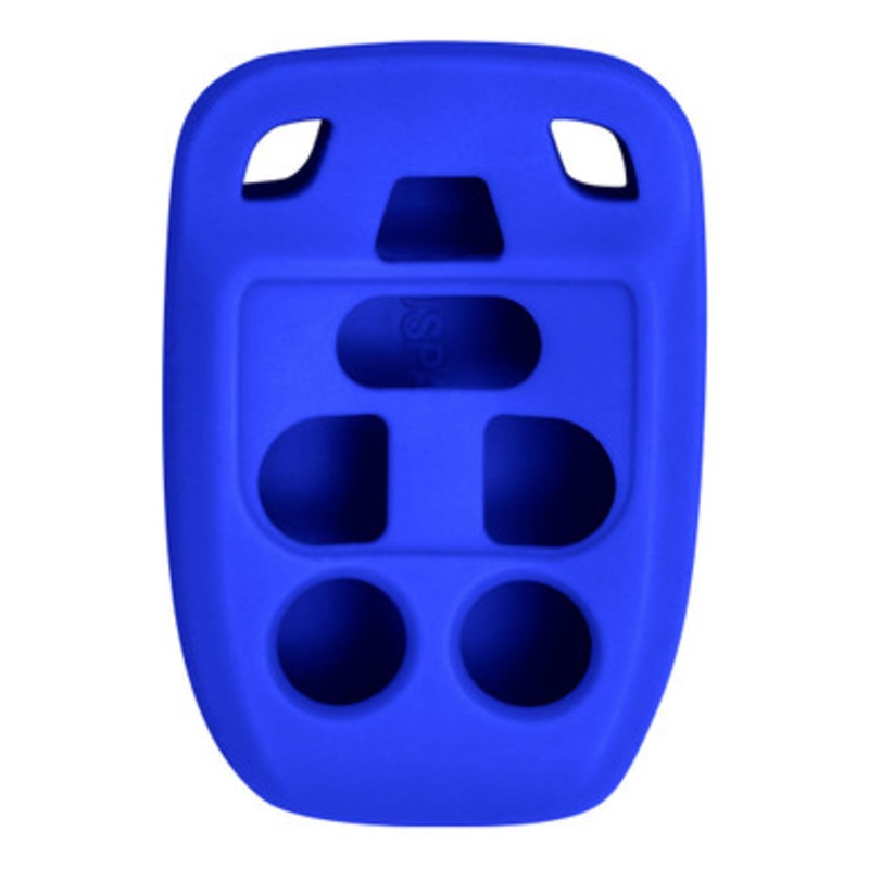 Replacement Silicone Jacket Keyless Remote Cover HNDAD76 for Honda 6 Button Remote Key N5F-A04TAA – Blue