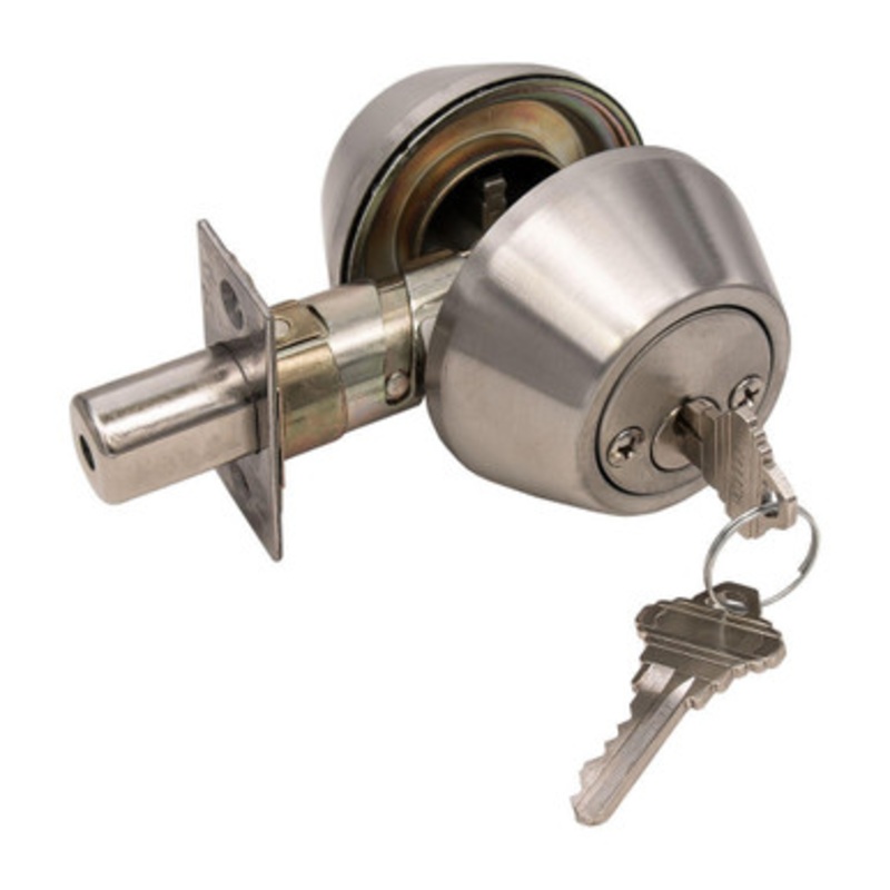 TELL PRO LINE Double Cylinder Dead Bolt – US32D – Grade 3