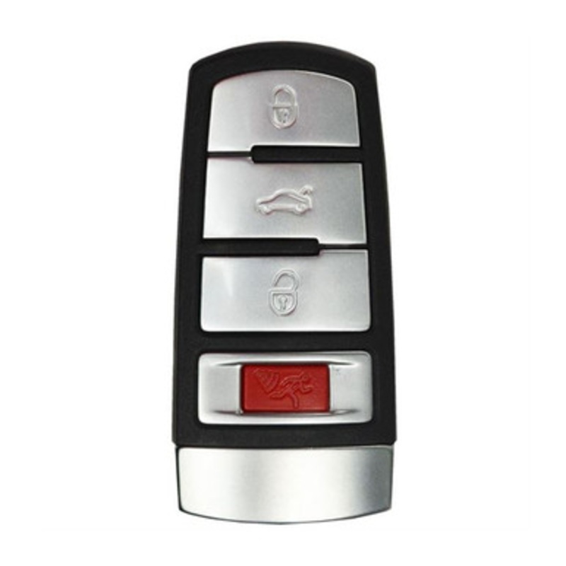Volkswagen 4 Button Slotted Smart Key NBG009066T, 3C0-959-752, 315 MHz – Refurbished, Grade A