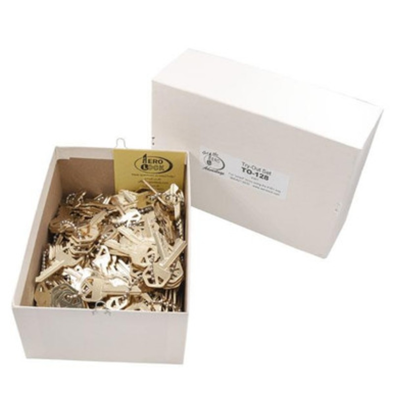 Aero Lock KW1 Tryout Keys For Smart Type Locks – 256 Keys