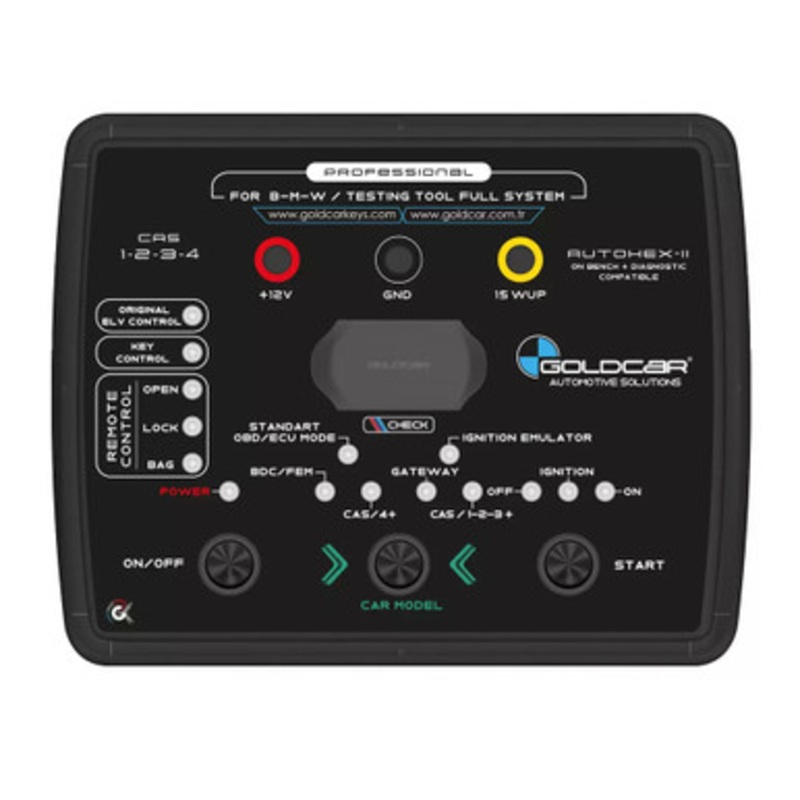 Goldcar Professional Testing Tool For BMW CAS 1-2-3-4 BDC / FEM (Full System)
