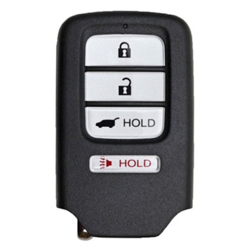 Honda 4 Button No Memory Smart Key ACJ932HK1210A, 72147-T0A-A11, 315 MHz – Refurbished, Recase