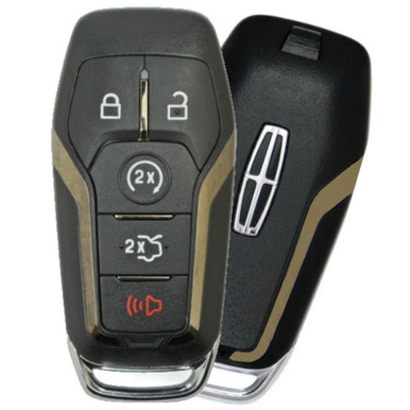 Lincoln 5 Button 1-Way Smart Key M3N-A2C31243300, 164-R7991, 902 MHz – Refurbished, Grade A
