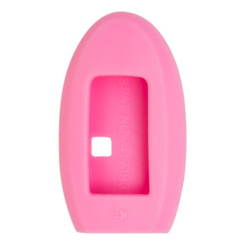 Replacement Silicone Jacket Keyless Remote Cover NSSNF66 for Nissan 5 Button Proximity Smart Key FCC ID: KR5S180144014 – Pink