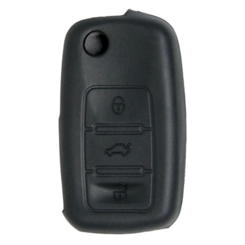 Replacement Silicone Jacket Keyless Remote Cover VWH14 for Volkswagen – Black