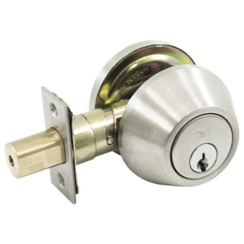 TELL PRO LINE HD Grade 2 Single Cylinder Deadbolt US32D – SC1 Keyway KA4
