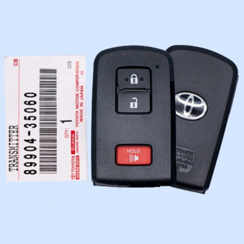 Toyota 3 Button Proximity Key LX80 80K-Series HYQ14FBB / G BOARD – New OEM