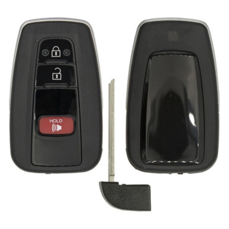 3 Button Shell For Toyota Smart Proximity Remote Key HYQ14FBC, HYQ14FBN