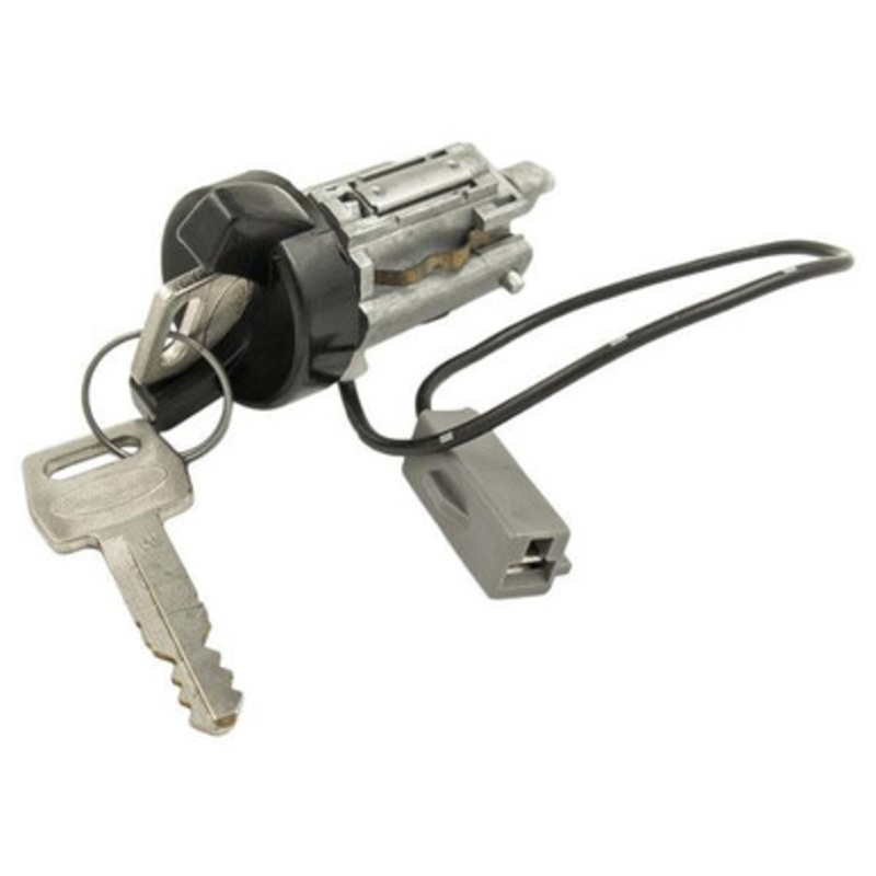 ASP C-42-409  Ford Ignition Lock With Pigtail Black – Coded