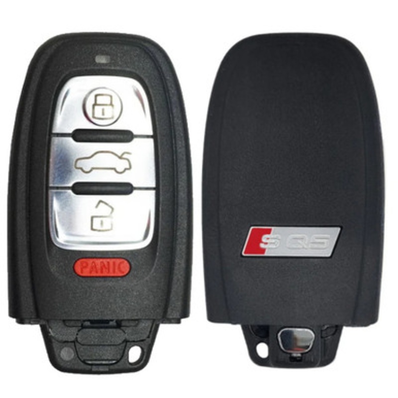 Audi SQ5 4 Button Proximity Smart Key IYZFBSB802, 8K0-959-754-BP-TKE, 315 MHz – Refurbished, Grade A