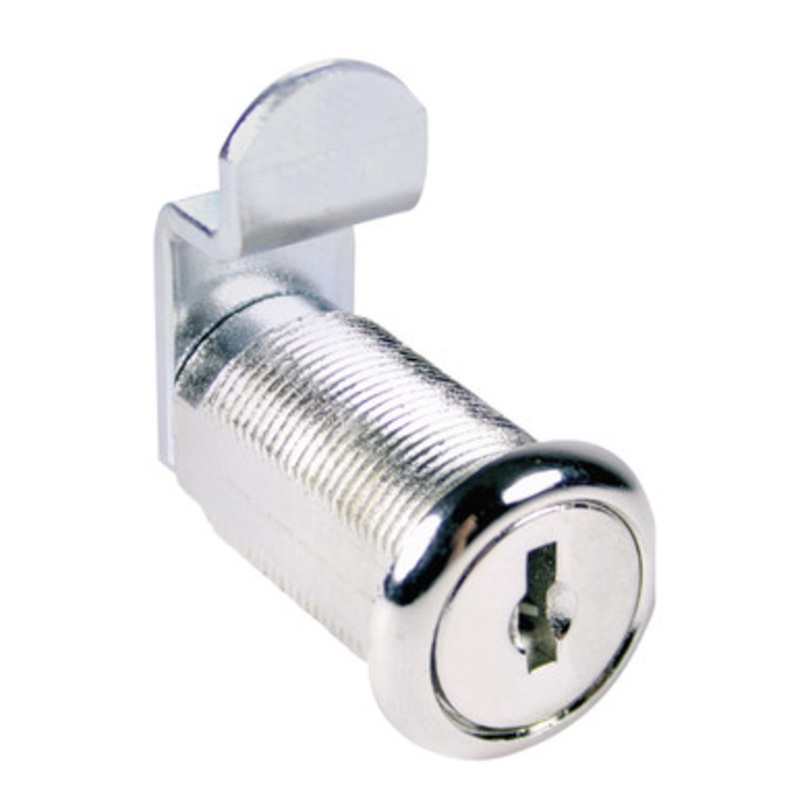 Compx C8053 Disc Tumbler Cam Lock 1-3/16 Keyed Alike 14A Bright Nickel – KA-C390A
